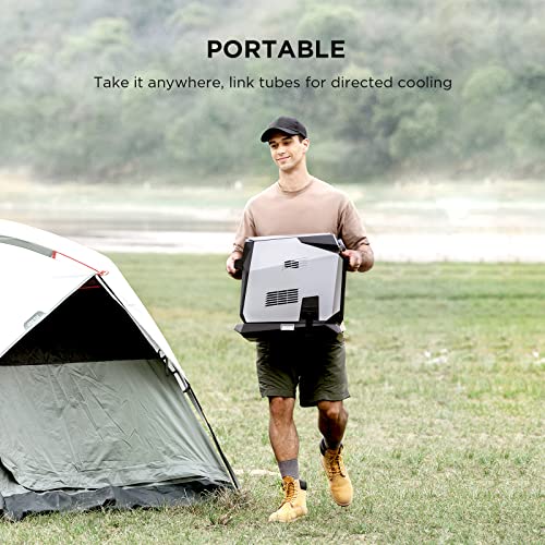 Image of EF ECOFLOW Wave Portable Air Conditioner, 4000BTU's of Fast Cooling, 1008Wh Add-On Battery with Extended & Custom Run Times, Control with App, Pairs with Portable Power Stations(Battery Not Included)