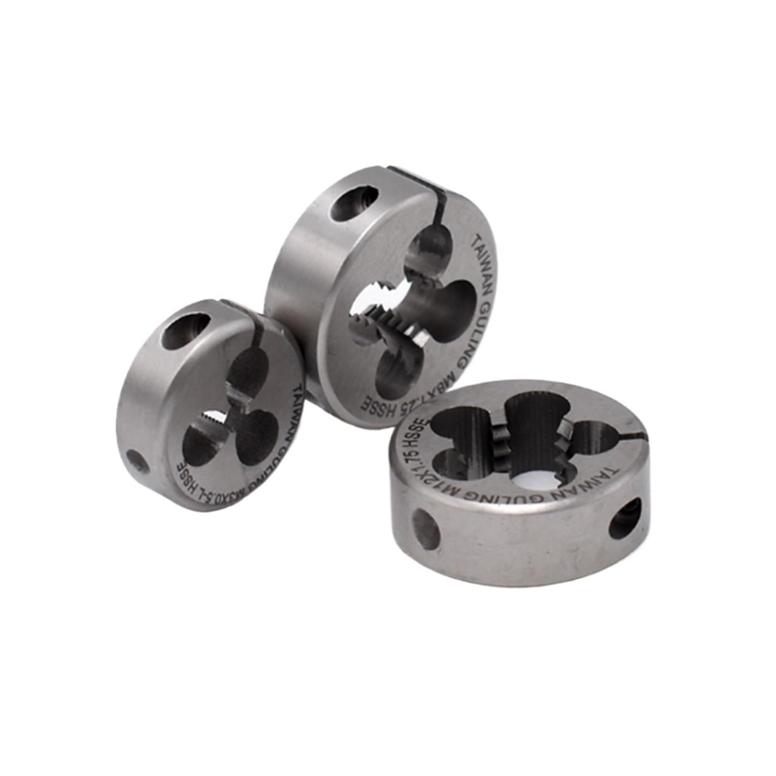 Machos de roscar, Terraja, macho de roscar redondo métrico tamaño M1-M20 HSSE. Herramienta terraja for mecanizar o corregir roscas externas(M8x1.25)
