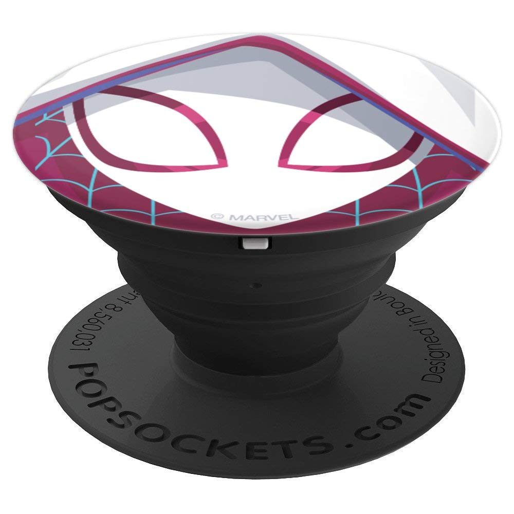 Phone Grip Ghost Popsocket Enamel Ghost Spider Suit — MagSafe