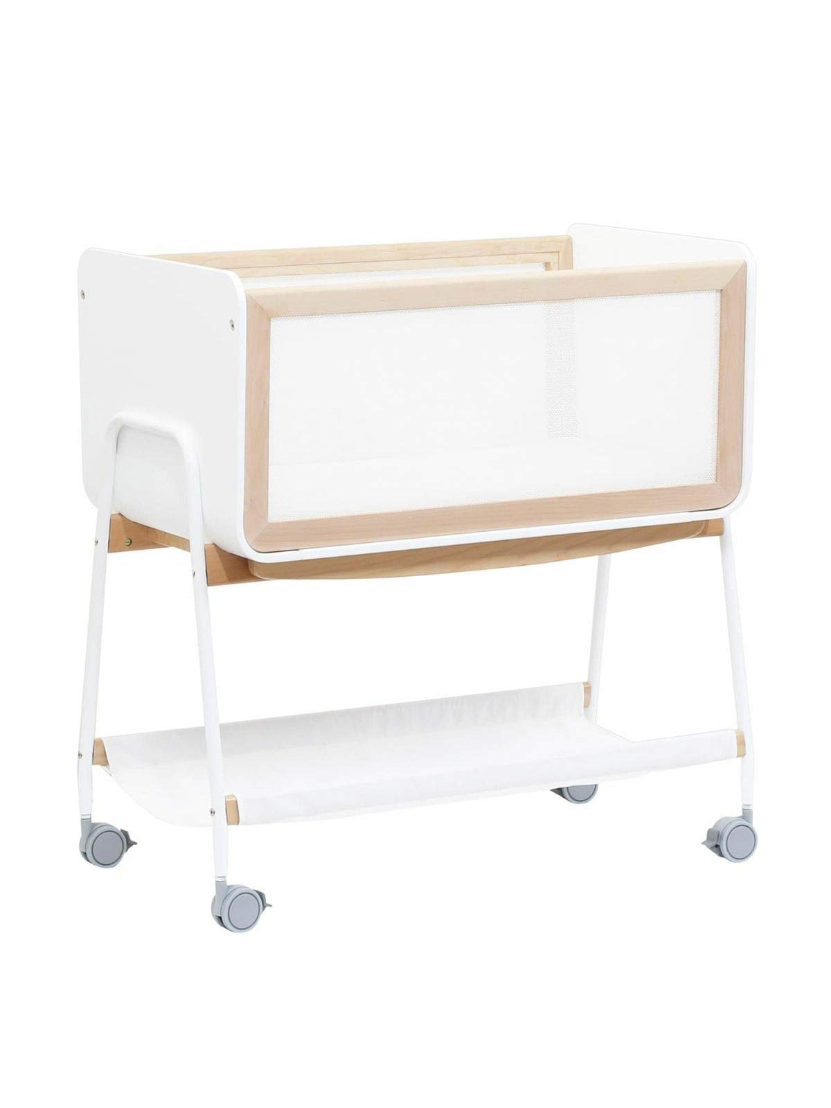 日/祝も発送 リリワゴン2 Ⅱ ベビーベッド ベビーワゴン ホワイト