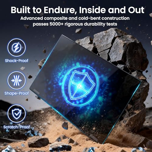Image of Magnetic 22 Inch Privacy Screen for Computer Monitor 16:10 Aspect Ratio, Hanging Anti Blue Light Shield Eyes Protection, Removable Blackout Anti Spy Security Protector