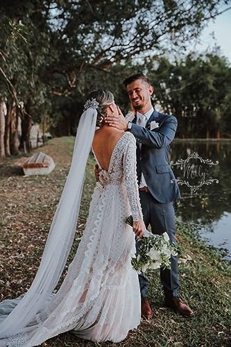 Véu de Noiva Longo 2 Metros 1 Camada V14 (Branco)