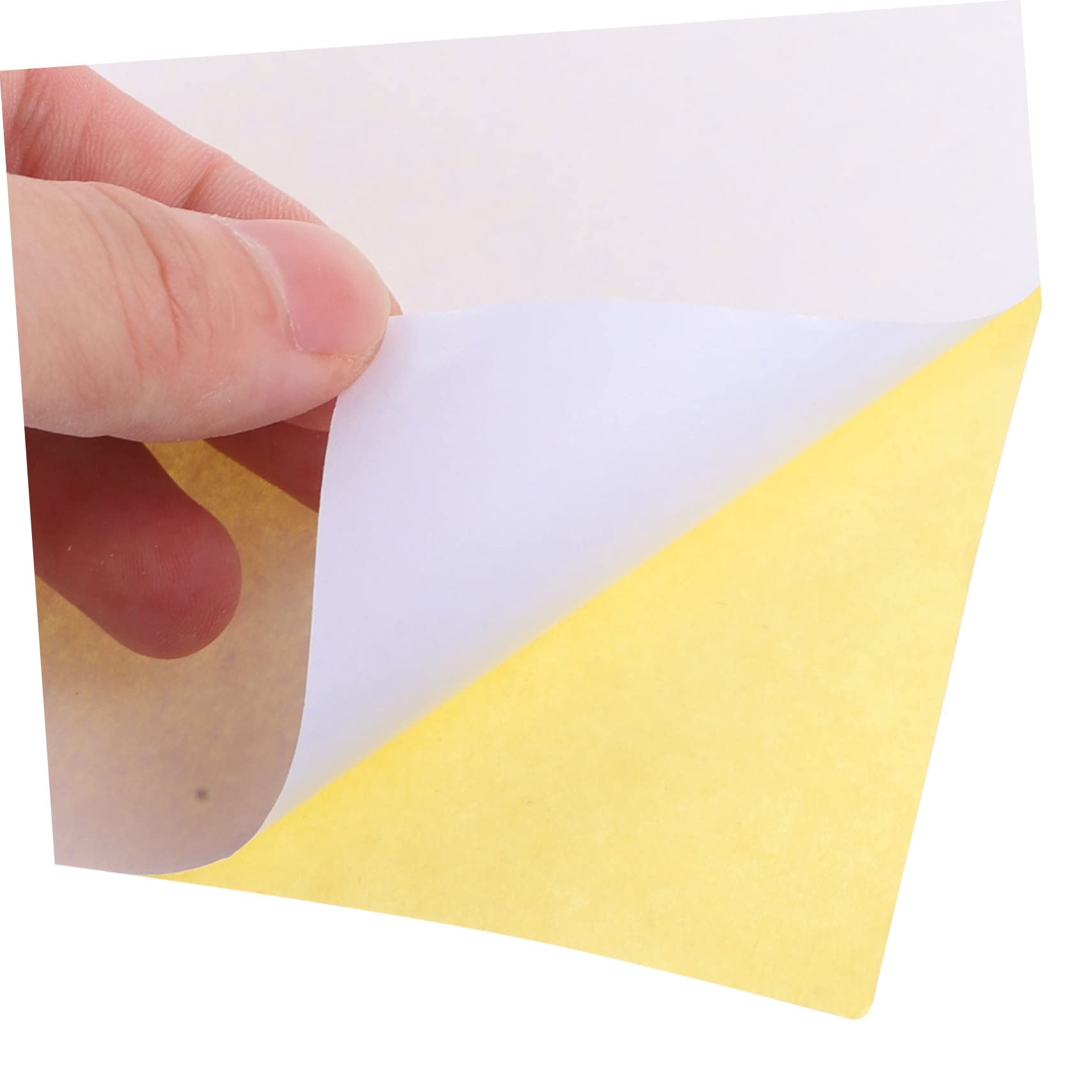 SHINEOFI Etichette Adesive Stampabili A4 per Stampanti Laser e Getto D'inchiostro 100 Fogli per Etichette