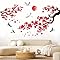 DECOWALL DS2-8038 Little Birds Wall Art Stickers Colourful Flying ...