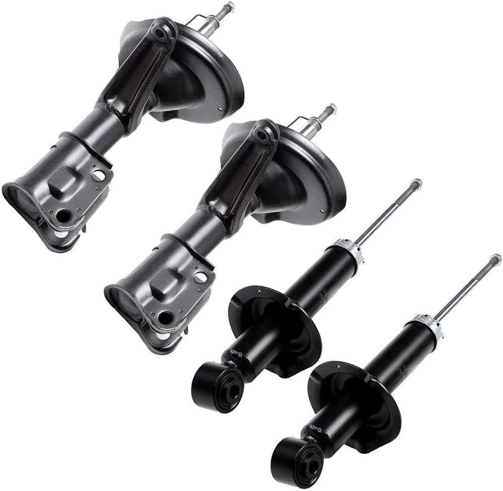 Front and Rear Shock Set, 331035 Gas Strut Shock Absorber Fits for 2002-2004 for H-onda CR-V EX, 2002-2004 for H-onda CR-V LX, Set of 4