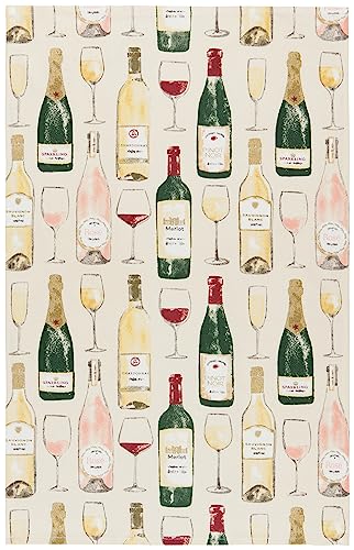 Image of Now Designs Sommelier Printed Kitchen Towel