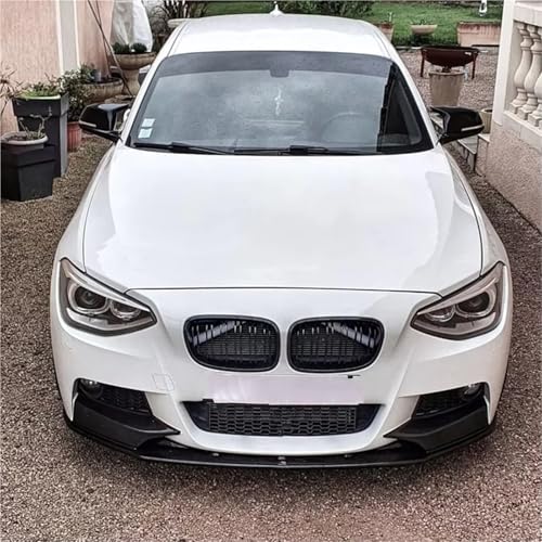 Lèvre avant pour BMW Série 1 F20 F21, style carbone noir brillant pour passionnés