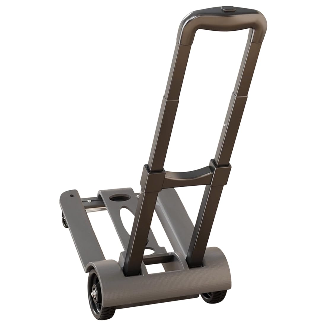 UDSKNV[KSL Trolley Folding Wheel Luggage Travel Shopping Cart Hand Truck Portable Home Use Cart