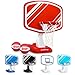 GoSports Splash Hoop Swimming Pool Basketball Game, Includes Poolside Water Basketball Hoop, 2 Balls and Pump – Choose Your Style