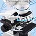 OOZSTAR Microscope Magnification 40X-2500X WF25x Eyepieces, Dual LED Illumination, Microscope for Adults, Binocular Microscope for Schools, Homes, Labs, Education