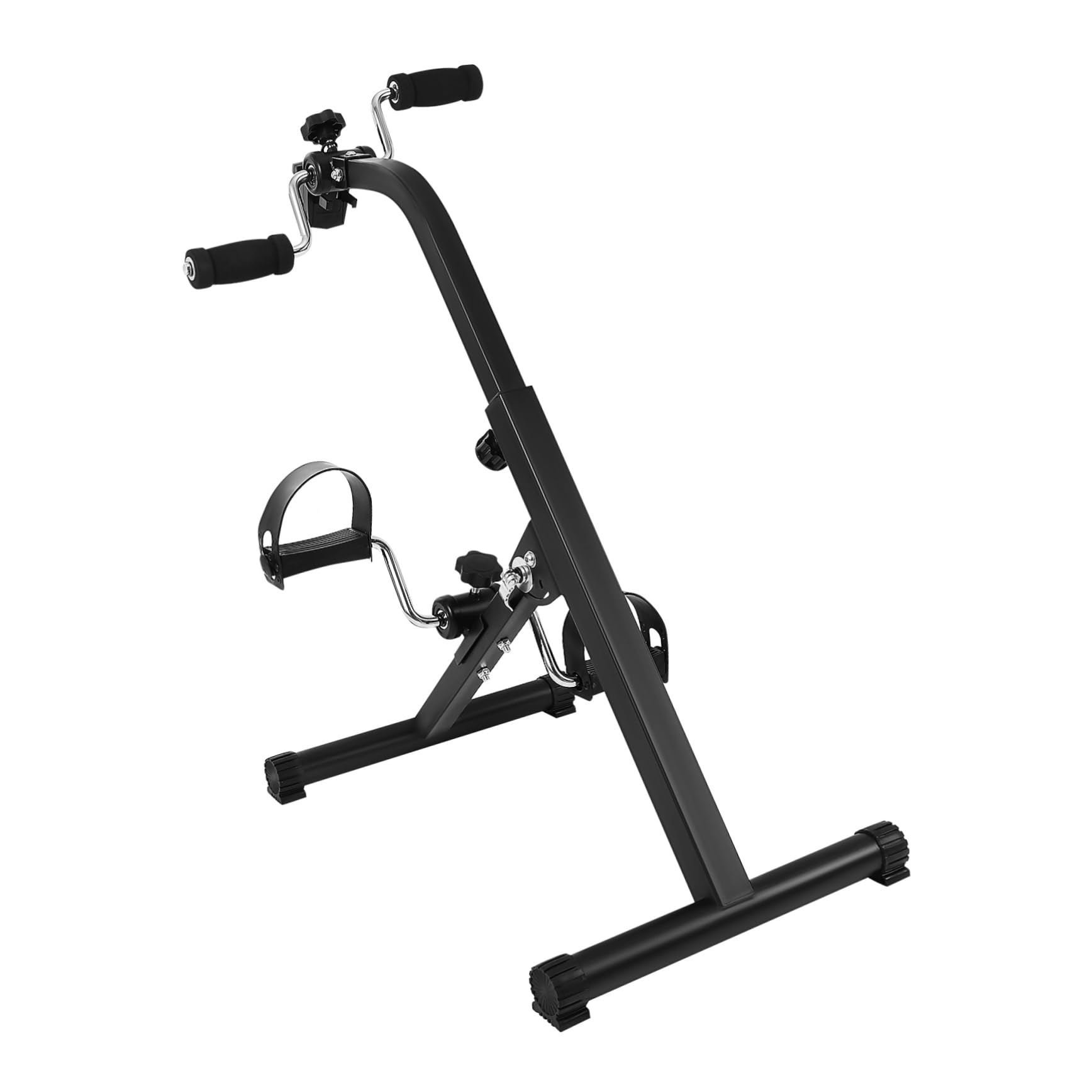 FOYTOKI Djustable Resistance under Desk Pedal Exerciser for Home Foot and Arm Workout