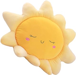 Garneck 1pc Sun Pillow Rainbow Pillow Cloud Pillow Shaped Pillows Decorative Kids Cute Nursery Pillow Cloud Sun Soft Decor Stuffed Pillow for Baby, Bedroom Decorations