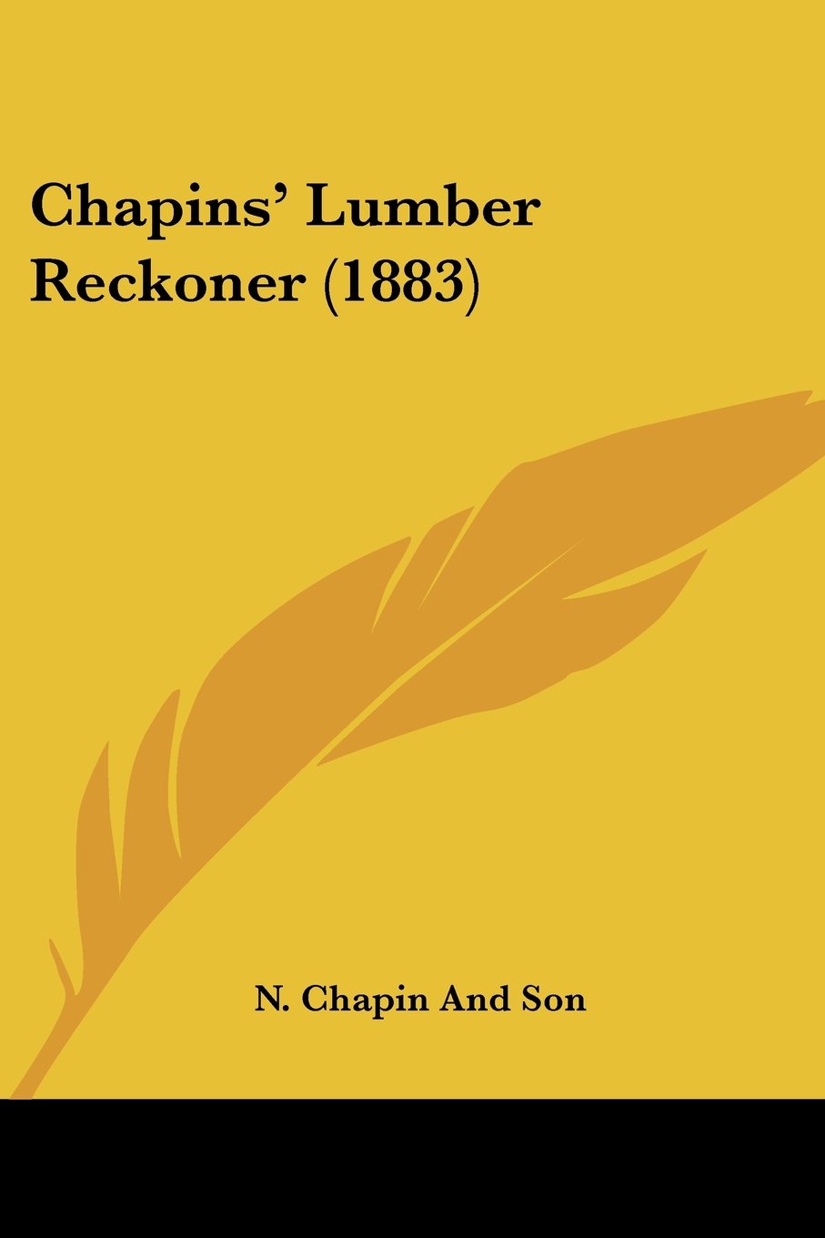 Chapins' Lumber Reckoner
