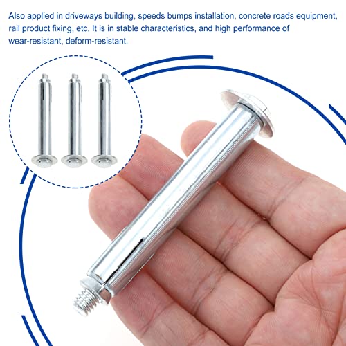 VILLFUL Expansion Bolts for Speed Bumps Driveway Bolt Screws Ground Lock Fasteners Concrete Anchor for Asphalt Road Installation - Image 2