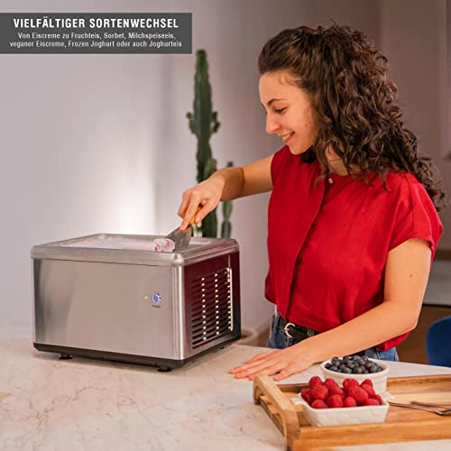 Zoomyo Rolleis-Maschine, Eismaschine mit Eisplatte zum Eis machen, leckere Ice Cream Rolls mit Eis Maker in nur 3… – Bild 5