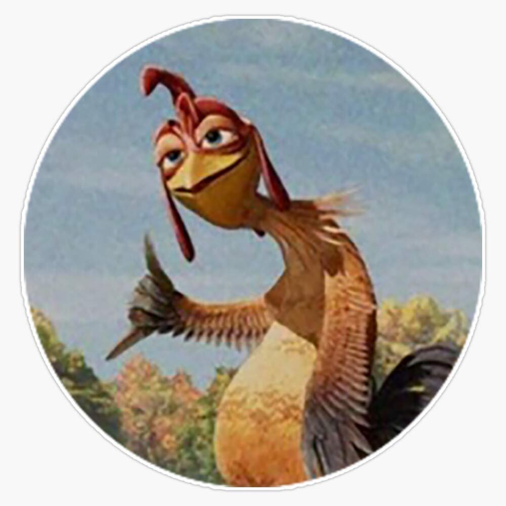 Chicken Joe Vinyl Waterproof Sticker Decal Car Laptop Wall Window Bumper Sticker 5"