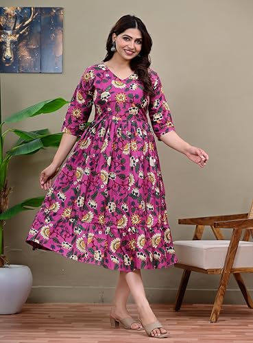 Adhishree trends pink dress – image 3