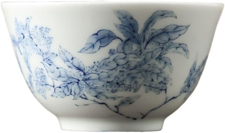 GSOUL Kungfu Tea cup Office Hospitality Cups White Porcelain Personal Bowls Chinese Tea Kitchen Exquisite Handmade Small Small Tea Cups