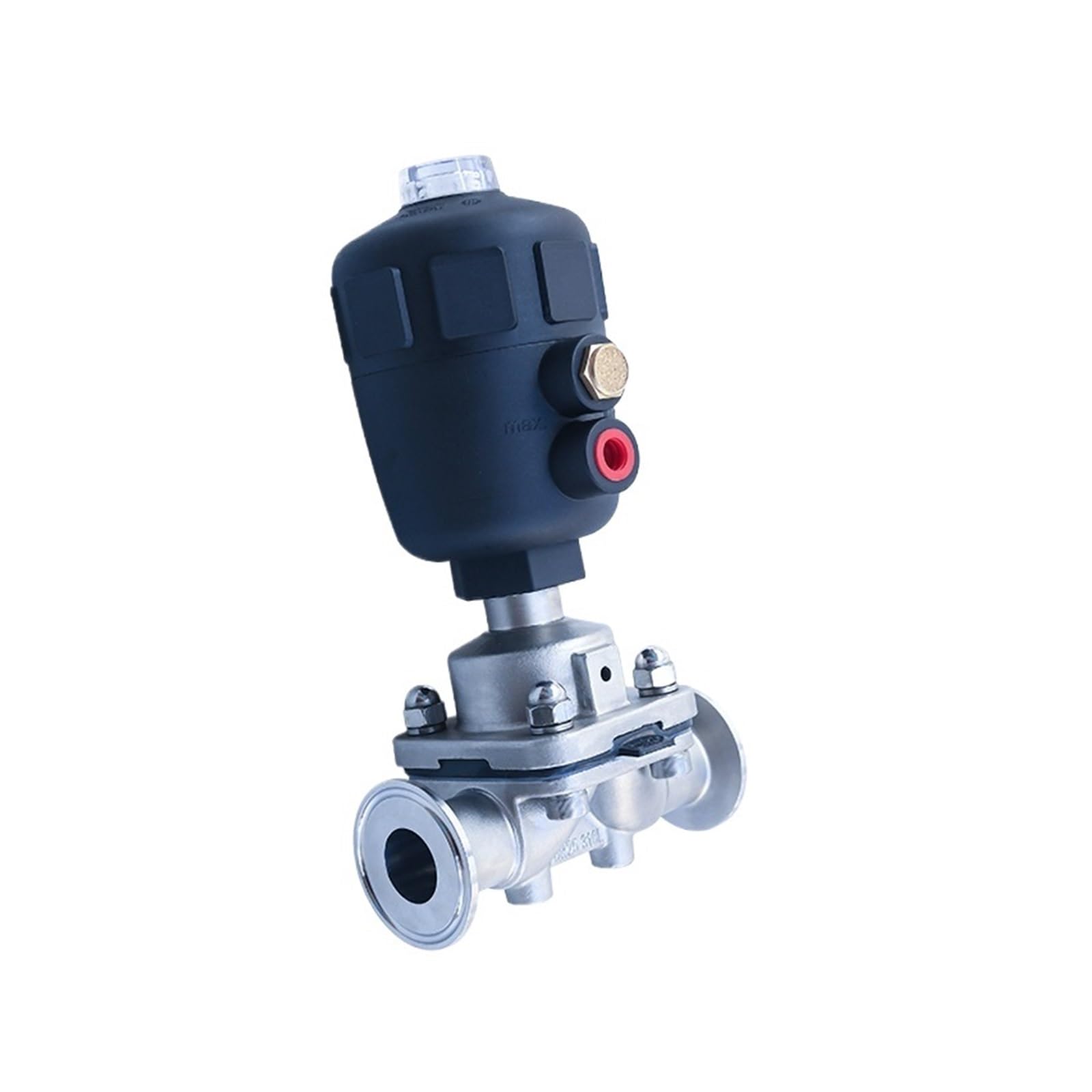 BALYDLUL DN20 Ф25 Normally Closed Pneumatic Diaphragm Valve Ferrule 50.5mm