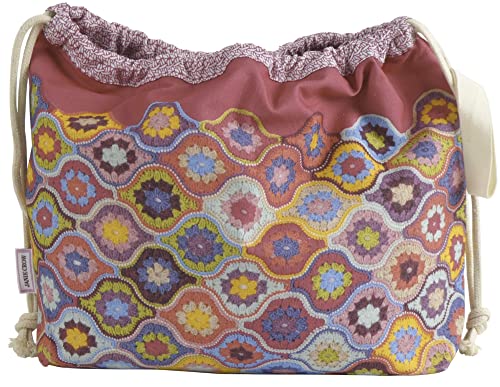 Sac à cordon Mystical Lanterns Emma Ball pour tricot et broderie