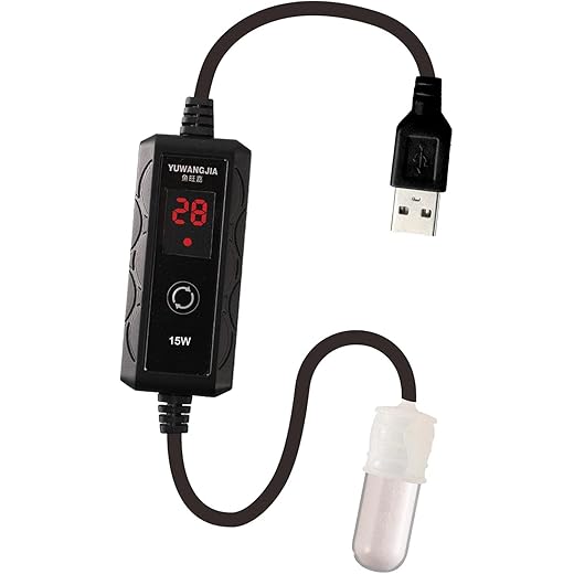 THE STYLE SUTRA USB Small Fish Tank Heater Heating Tool Ext