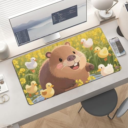 Desk Pad Protector 30x60 cm Extendido Base Antideslizante miniatura 6
