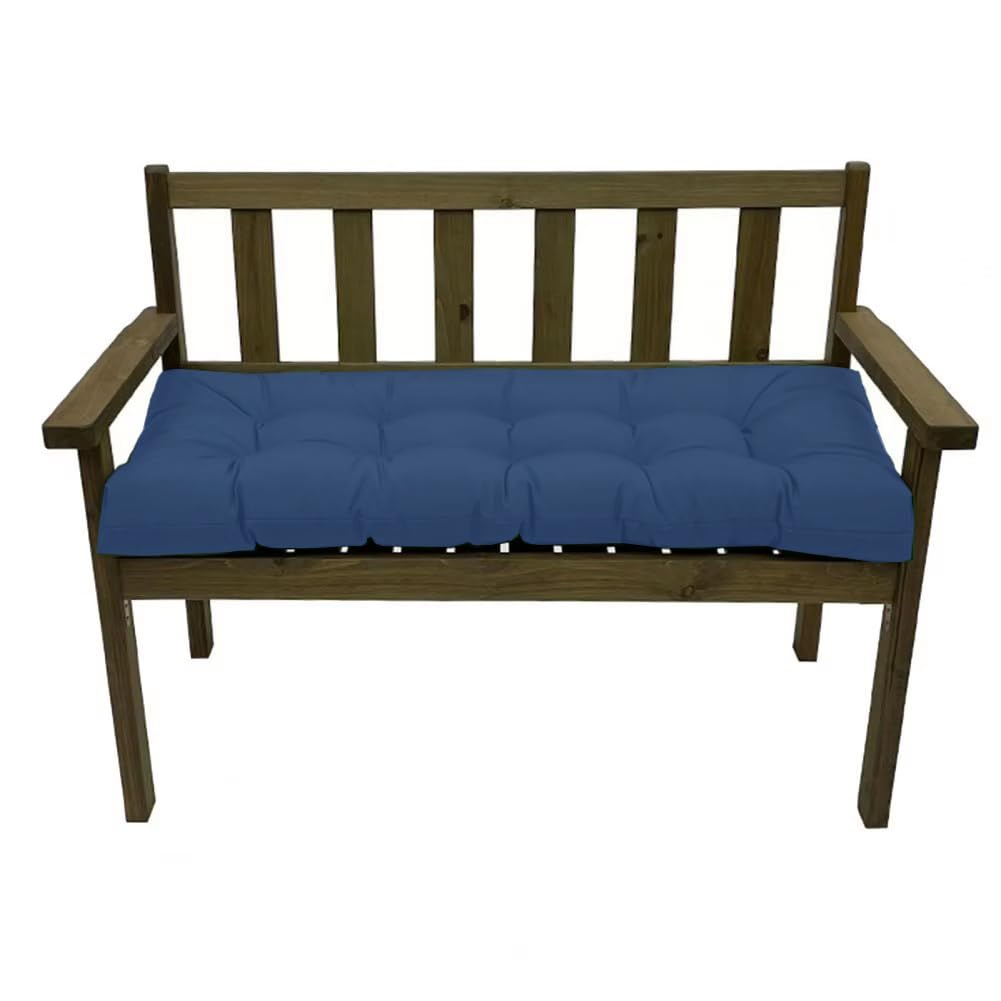 Cojín impermeable para banco de exterior duradero y cómodo con grosor de 8 cm