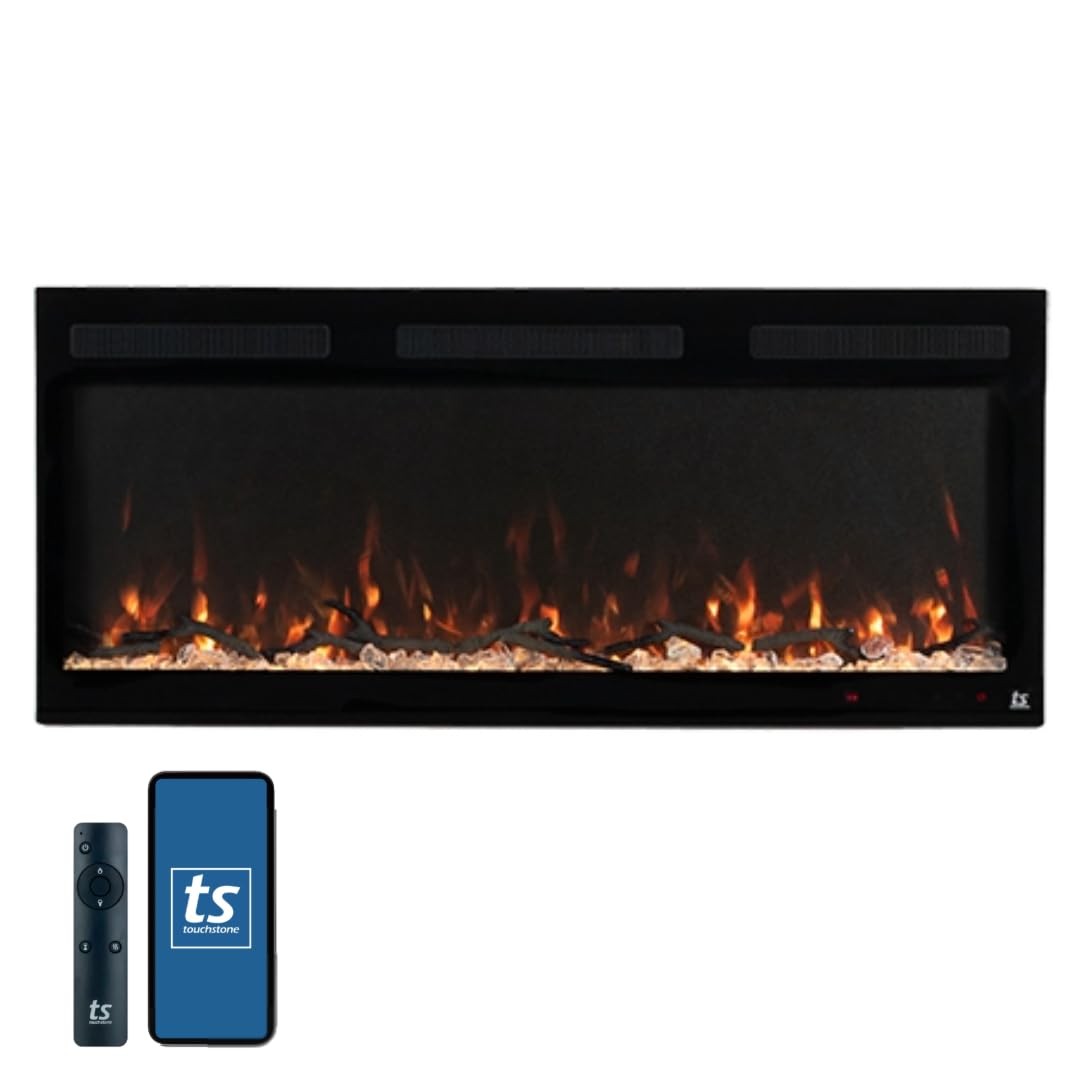 Touchstone Smart Electric Fireplace-The Fury 46