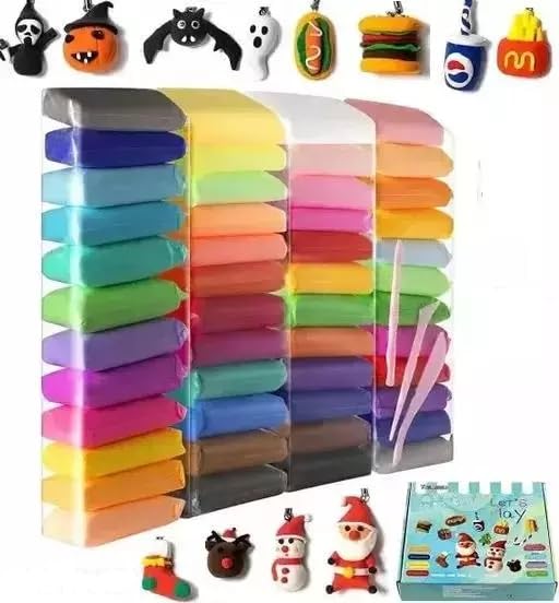 AMB 12 pcs Ultra-Light Creative Art and Craft Air Dry Super Clay with Carving Molding Tools Kit for Girls and Boys,Educational Clay Toys (B0CQC6Q9FY) Amazon Price History, Amazon Price Tracker