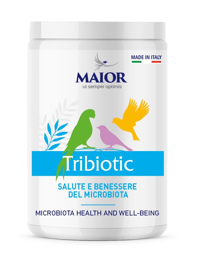 Chemi-Vit TRIBIOTIC - Alimento complementare per uccelli ornamentali con PREBIOTICI, PROBIOTICI e POSTBIOTICI - 250 gr