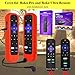Case for Roku Voice Remote Pro, Cover for Roku Headphone Remote Rechargeable Controller Silicone Sleeve Skin Red