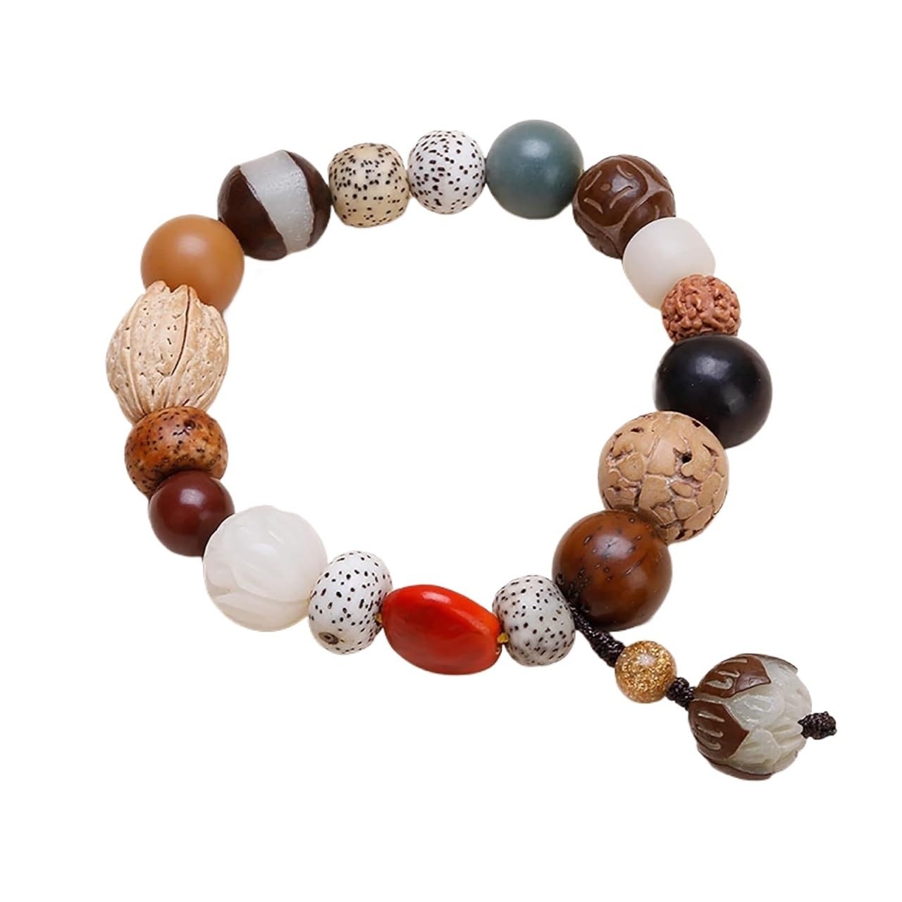 Mala-Perlen Achtzehn Bodhi-Samen-Armband for Männer und Frauen, Yoga-Meditationsperlen-Armband, Handgelenk-Zubehör, B