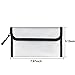 Reypata 2 Pack Fireproof Bag Waterproof Money Pouch Fireproof Safe Storage Case (2200℉) for Credit Card Cash Phone Car Key Passport (White)