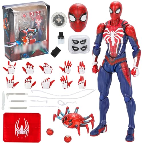 Rantonly Movie Themed Action Figures Toy, Upgrade Suit Game Edition Figure Toy, 6-Inches/15cm Hand Office Aberdeen Decoration Model Painting Box Set...