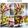 Thiswing 360° Adjustable Drip Irrigation System - Garden Watering Atomizing System with 16 Nozzles, Greenhouse Accessories for Yard, Lawn, Plants, Garden, 5/16 inches Hose, 50 ft #1