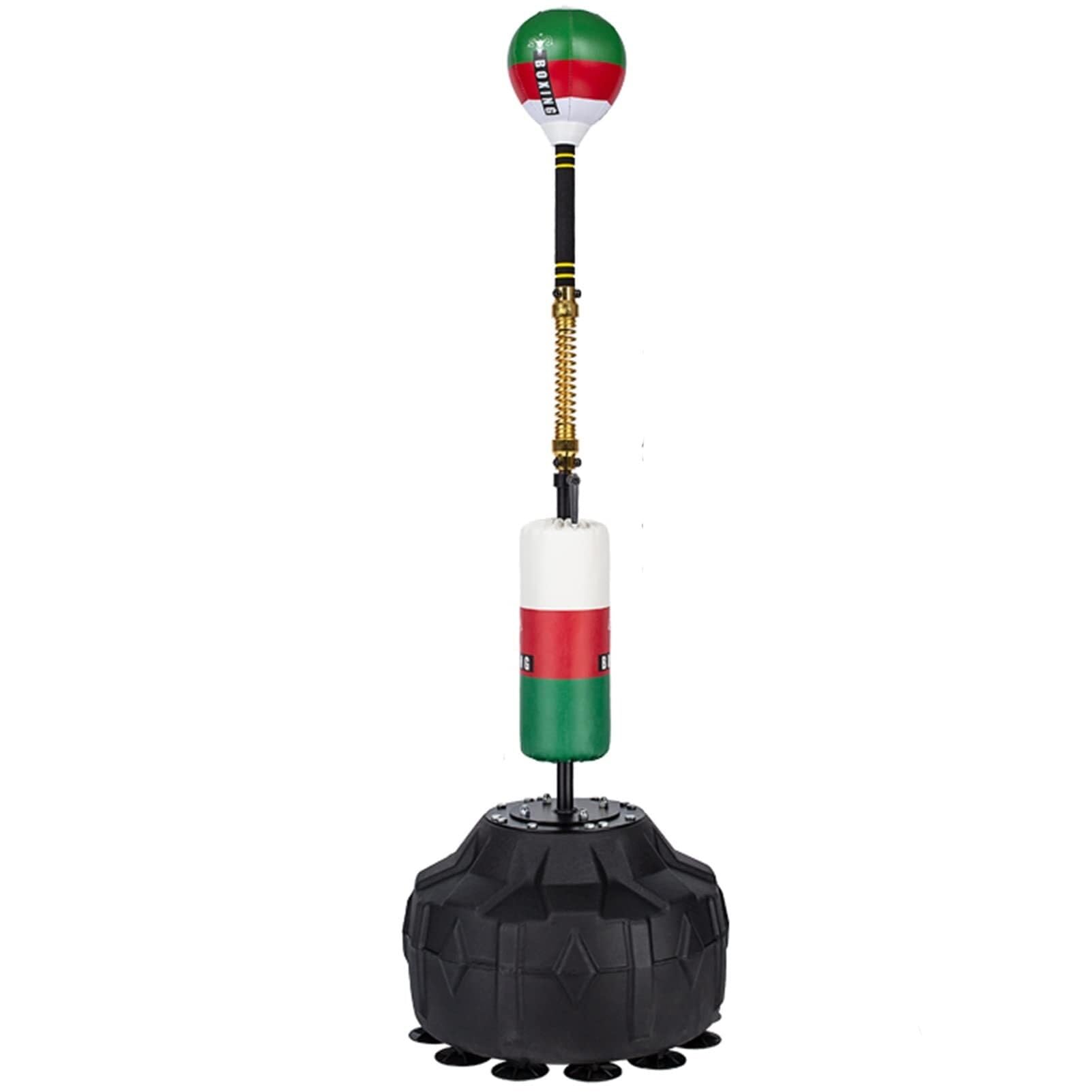 Pelota de entrenamiento de velocidad réflex ajustable para adultos y niños, saco de boxeo de velocidad sólida, bolsa de cobra, altura ajustable, para resultados superiores