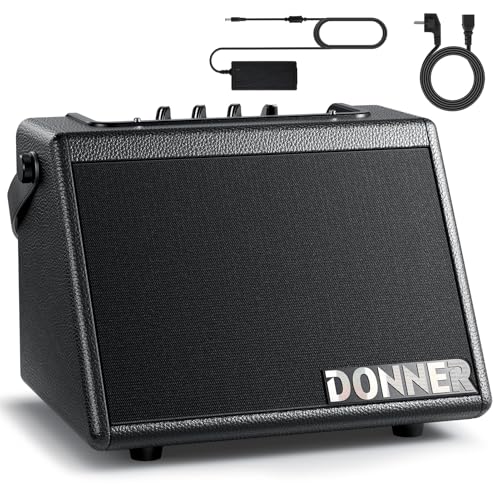 Donner Mini Electric Drum Amp 20W, Wireless Electronic Drum...