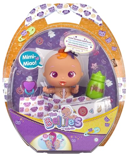 The Bellies - Mimi -MIAO, muñeco Interactivo para niños y niñas de 3 a 8 años (Famosa 700015161)