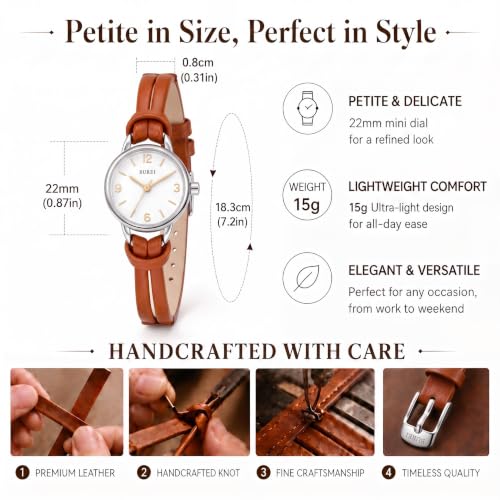 BUREI Small Dial Lightweight Watch