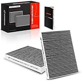A-Premium 2-PC Cabin Air Filter with Activated Carbon Compatible with Audi Q7 2007-2015 & Porsche