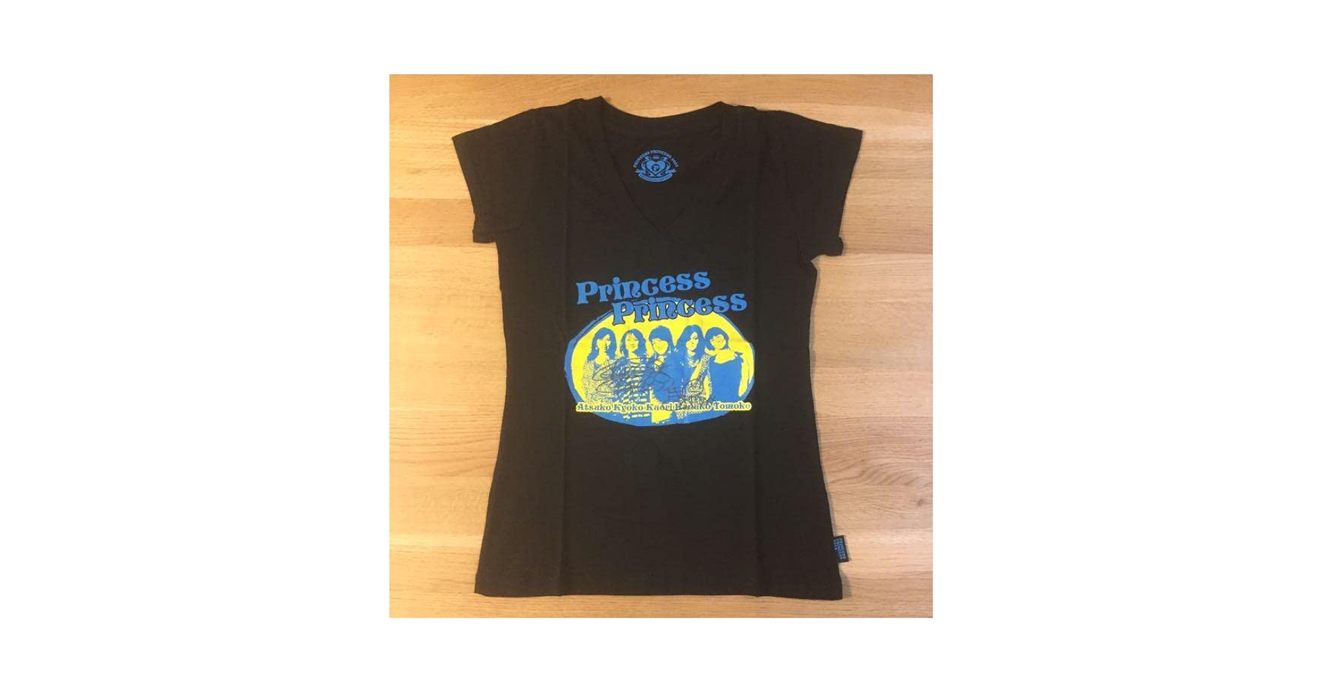 プリンセスプリンセス Tシャツ 富田京子サイン入 Amazon.co.jp: プリンセスプリンセス Tシャツ 富田京子サイン入