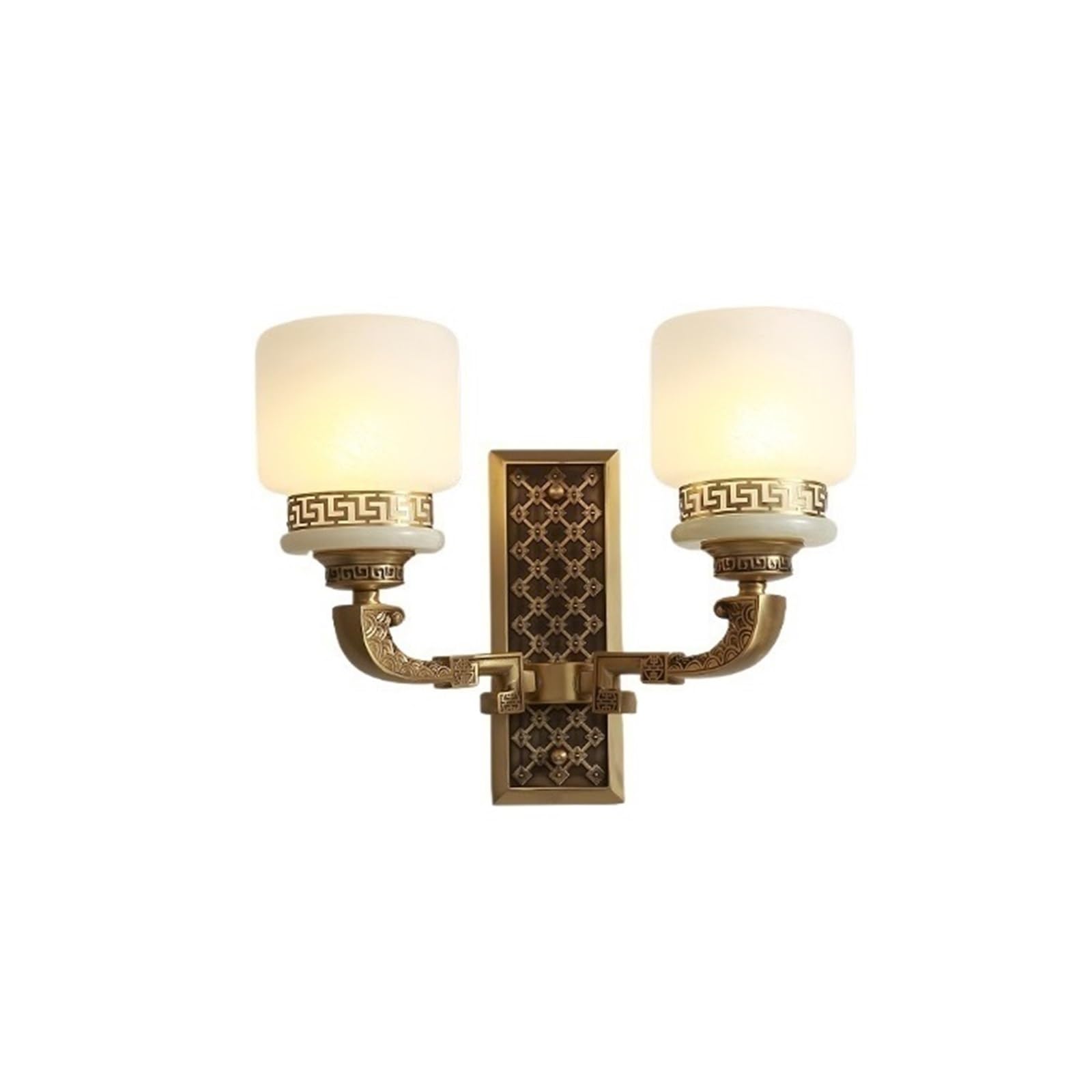 ZENY896V Bedroom Home Decorative Wall Lamp Living Room Bedroom Lighting Fixture Glass Lampshade Wall Sconce