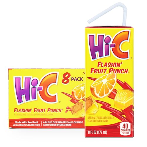 HI-C Flashin' Fruit Punch 6oz 8pk