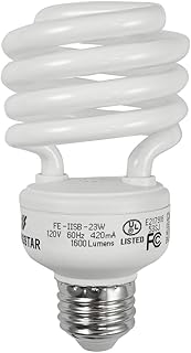 Norman Lamps ES050-32W-CW - Volts: 120V, Watts: 32W, Type: Spiral CFL