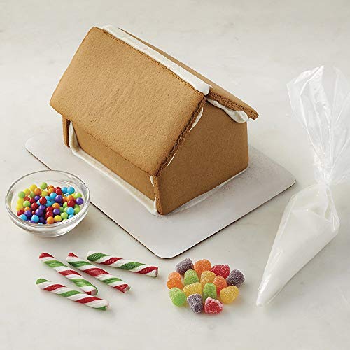 Wilton Christmas Gingerbread House Kit - Pre-Assembled, Ready to Decorate, Christmas Fun Decorating