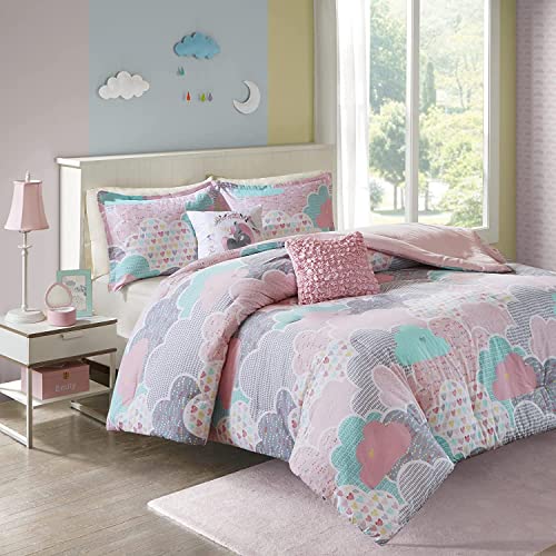 Urban Habitat Kids UHK10-0014 Comforter Vibrant Fun And Playful Unicorn Print Down Alternative All Season Children Bedding-Set thumb #2