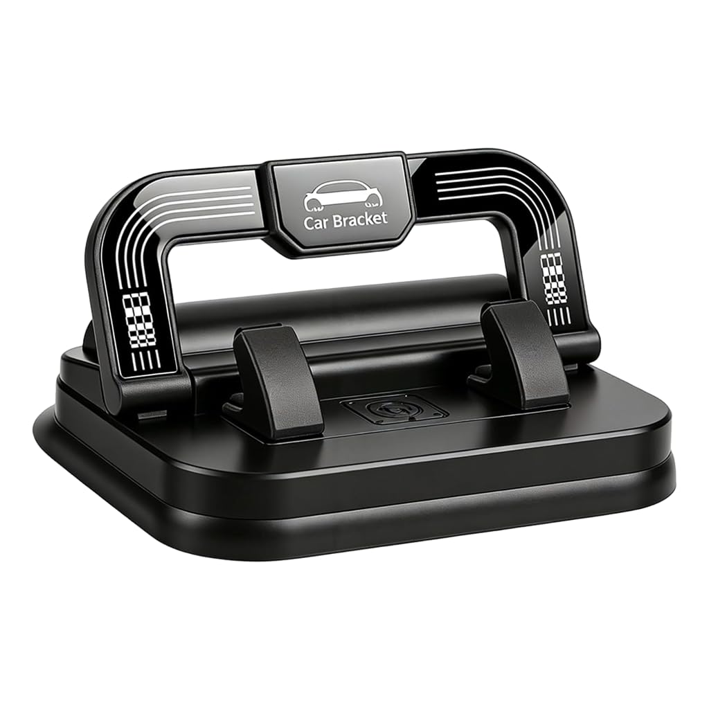 Car Phone Holder 360 Degree Rotation Car Navigation Dashboard Phone Mount Suction Cup Car Phone Holder Horizontal and