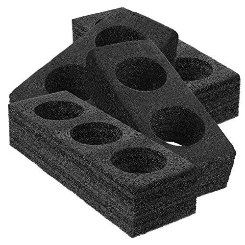 Luxshiny 4 Pcs Cup Holder Tray Beverage Carriers for Takeout Drinks for Parties and Gatherings Safe and Convenient Milk Tea Transport