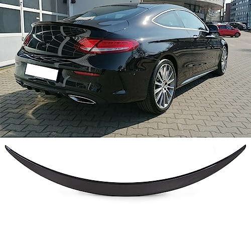 Heckspoiler Lippe schwarz Glanz Obsidian kompatibel für Mercedes W205 C205 nur Coupe ab Bj 2015 ABS +3M Tape DM Autoteile 2273 Heckspoiler Lippe schwarz Glanz Obsidian kompatibel für Mercedes W205 C205 nur Coupe ab Bj 2015 ABS +3M Tape DM Autoteile 2273