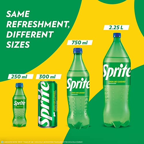 Image of Sprite Lemon-Lime Flavoured Cold Drink | Refreshing Taste | Clear Soft Drink with No Added Colours | Recyclable PET Bottle, 2.25 L